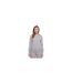 Womens/ladies Basic Hoodie Gris Chiné Build Your Brand-2