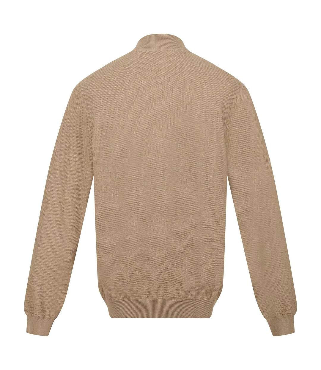 Mens keaton knitted jumper gold sand Regatta-2