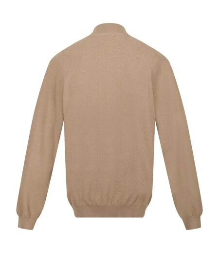 Regatta Mens Keaton Knitted Sweater (Gold Sand) - UTRG8433