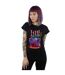 Disney T-shirt en coton Onward Ian Heart's Fire pour femmes et hommes (Noir) - UTBI36560-2