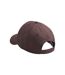 Childrens/kids original 5 panel cap chocolate Beechfield-2