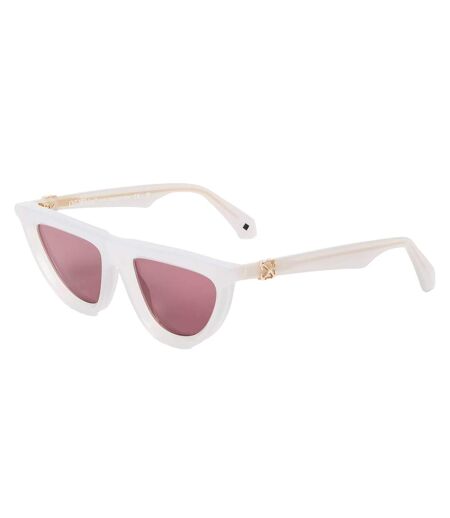 Lunettes De Soleil Motif/style Œil De Chat Off Jasper Taille Unique Gris Bordeaux Off White