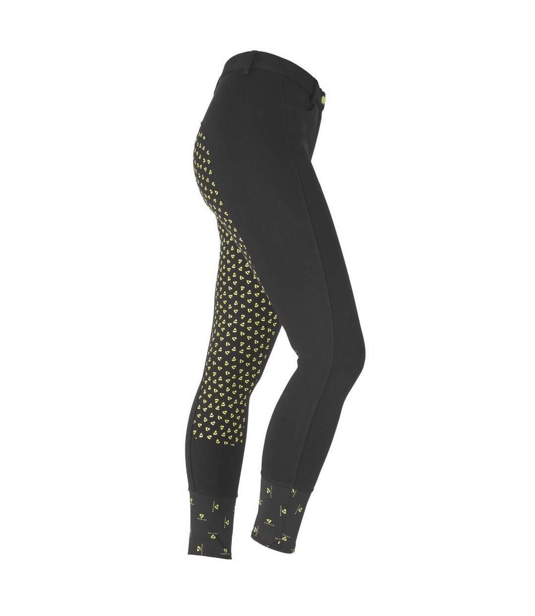 Pantalon d´équitation northwick femme noir / citron vert Aubrion