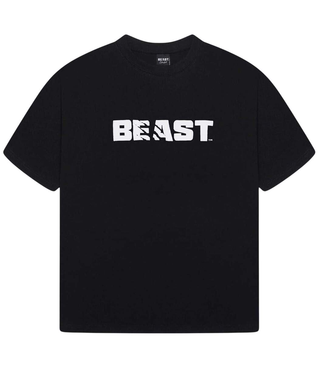 T-shirt Motif/style Central Homme Noir BEAST-2
