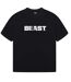 T-shirt Motif/style Central Homme Noir BEAST-2