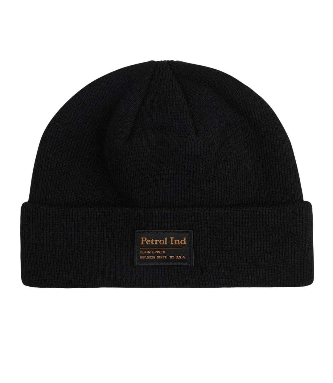 Bonnet noir homme petrol industries cap-1