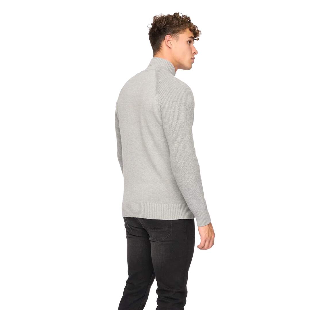 Pull birchin homme gris Crosshatch-2