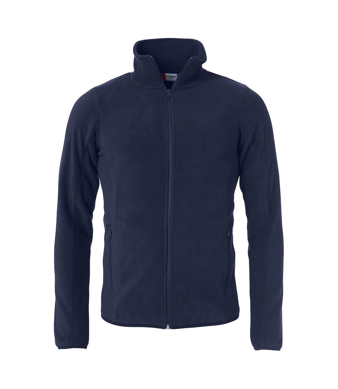 Womens/ladies Basic Polar Fleece Jacket Dark Navy Clique-1
