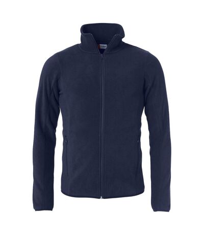 Womens/ladies Basic Polar Fleece Jacket Dark Navy Clique
