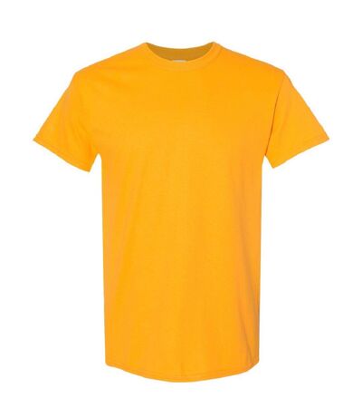 Gildan Mens Heavy Cotton Short Sleeve T-Shirt (Gold) - UTBC481