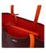 Sac cabas réversible bordeaux/orange femme lacoste anna-3