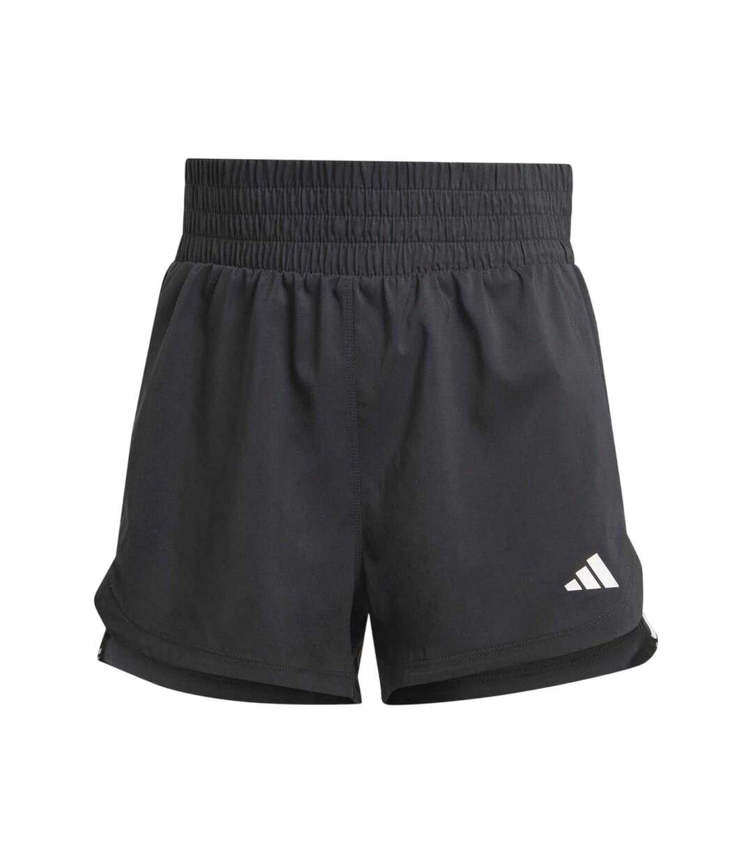 Short Motif/style 3 Rayures Pacer Femme Noir Blanc Adidas-2