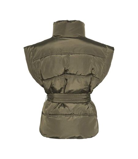 Blouson kaki femme pieces noora