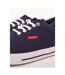 Crosshatch Mens Skywalk Canvas Sneakers (Navy) - UTBG899-3
