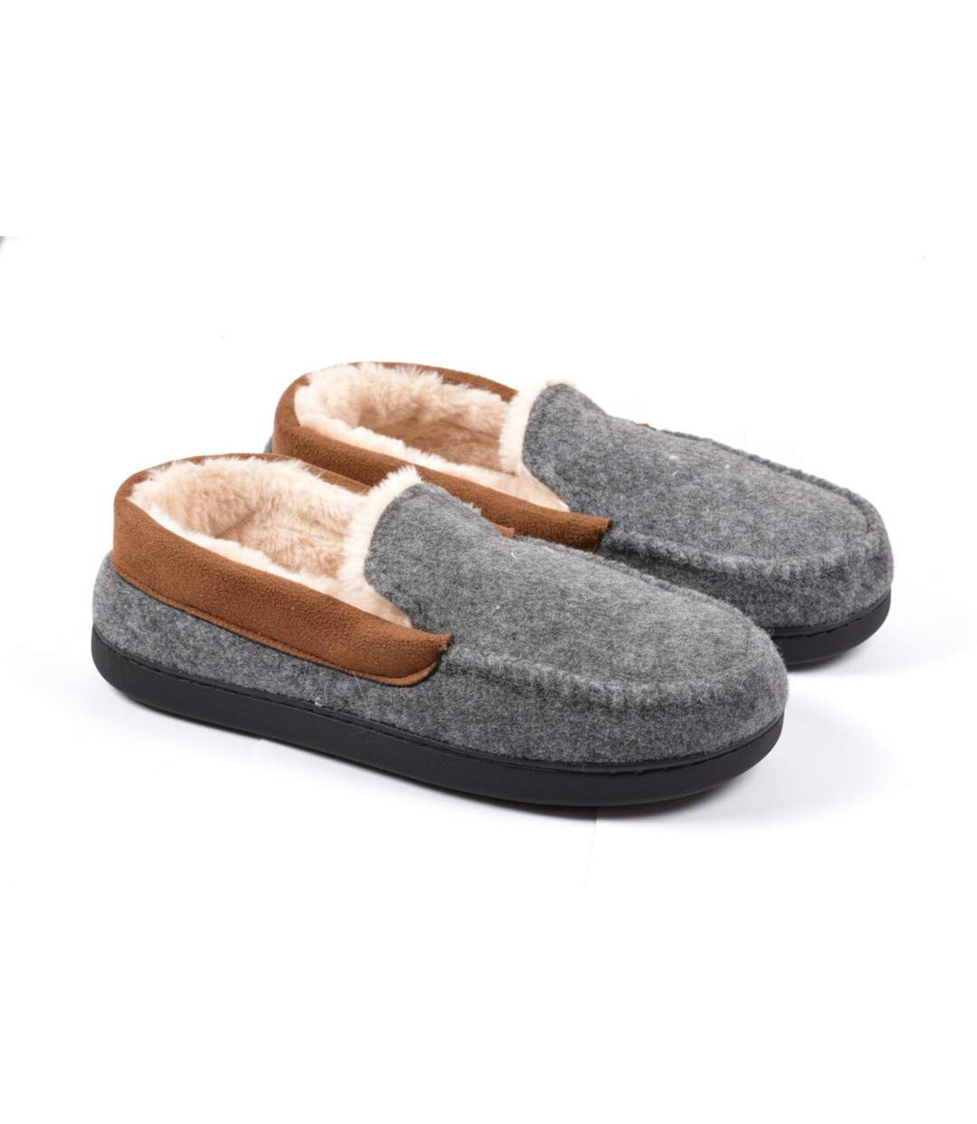 Charentaise fourrée homme Pantoufle PREMIUM MU9733-3