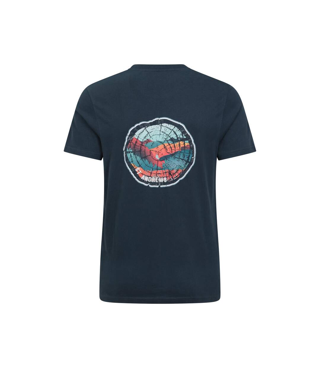 T-shirt St Andrews Homme Bleu Foncé Mountain Warehouse-2