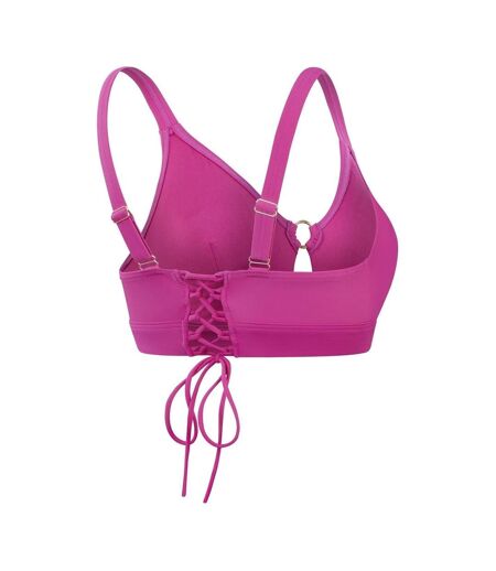 Haut De Maillot De Bain Motif/style Trou De Serrure Femme Rose Speedo