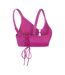 Haut De Maillot De Bain Motif/style Trou De Serrure Femme Rose Speedo-2