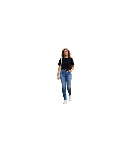 Womens/ladies Slandy Denim High Rise Straight Jeans Blue Denim Diesel