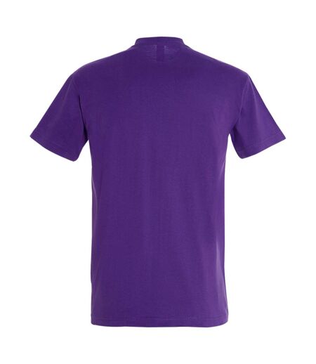 SOLS Mens Imperial Heavyweight Short Sleeve T-Shirt (Blue Atoll)