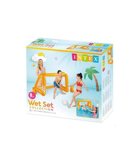 Jeu de Piscine Flottant  WaterPolo 81cm Jaune