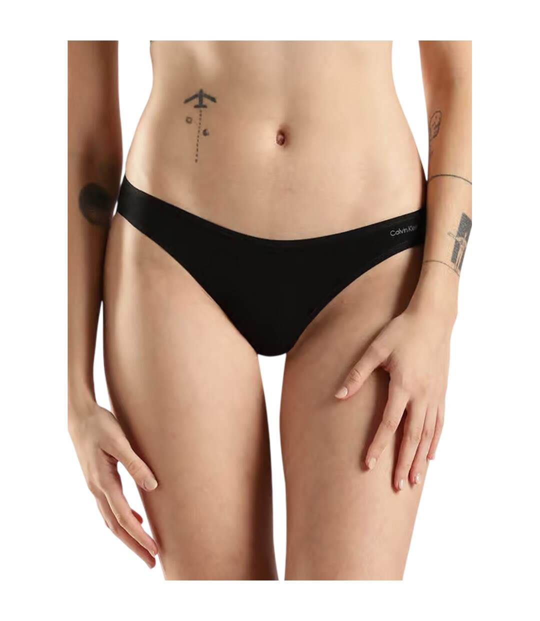 Bas De Maillot De Bain Femme Noir Calvin Klein-4