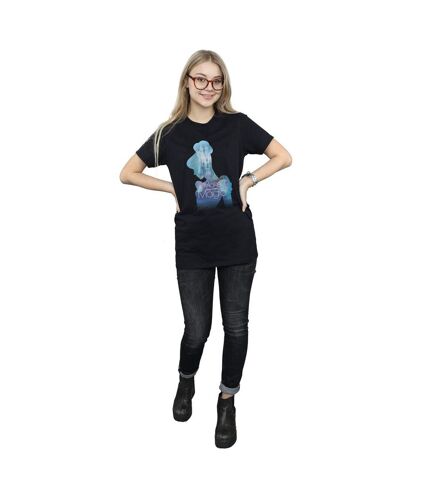Disney Princess - T-shirt CINDERELLA FILLED SILHOUETTE - Femme (Noir) - UTBI42580