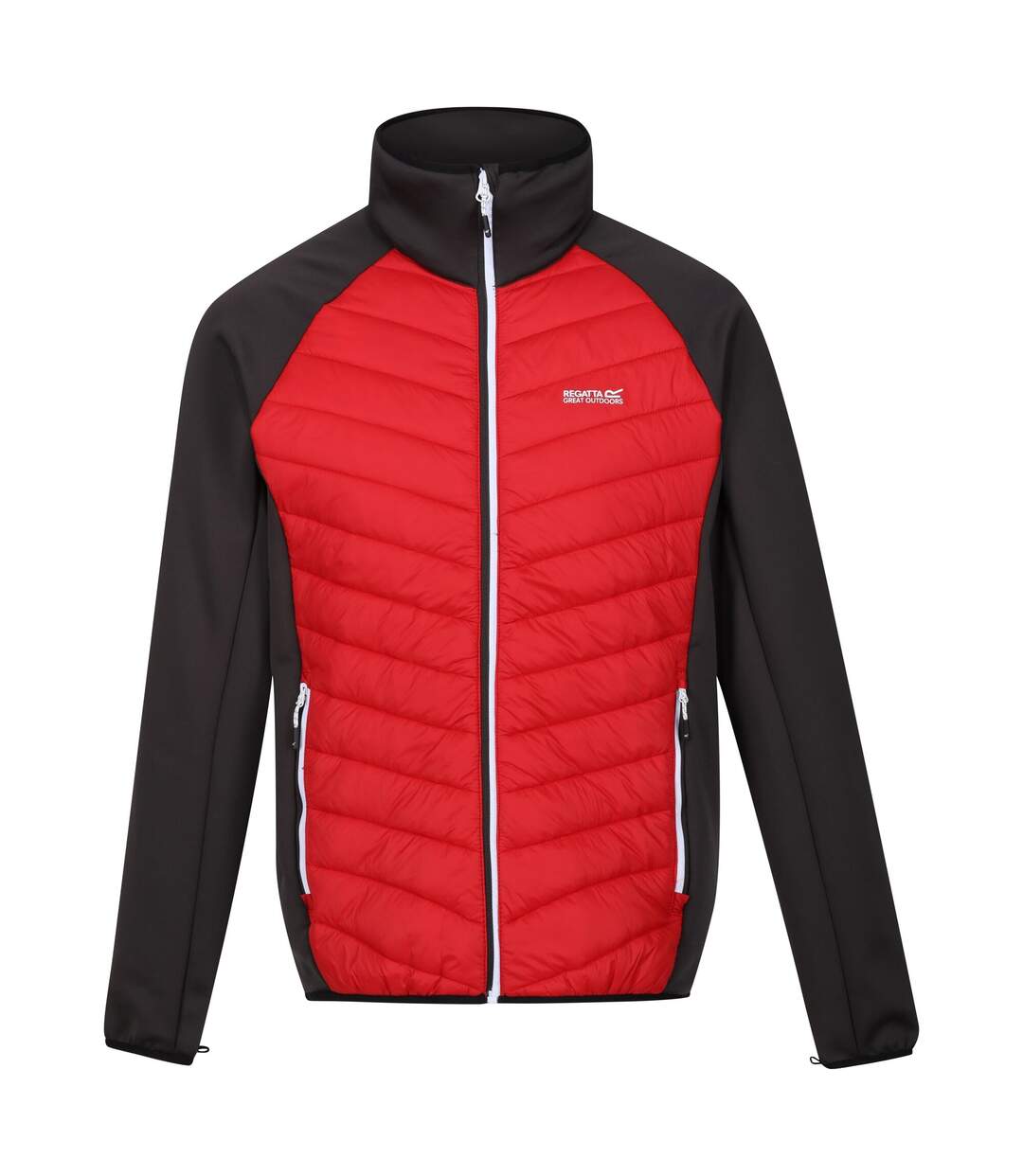 Veste imperméable sacramento homme rouge danger / cendre Regatta-4