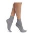 Lot de 2 paires de mi-chaussettes coton Mode-1