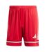 Short De Foot Motif/style 3 Rayures Squadra Homme Rouge Adidas-2