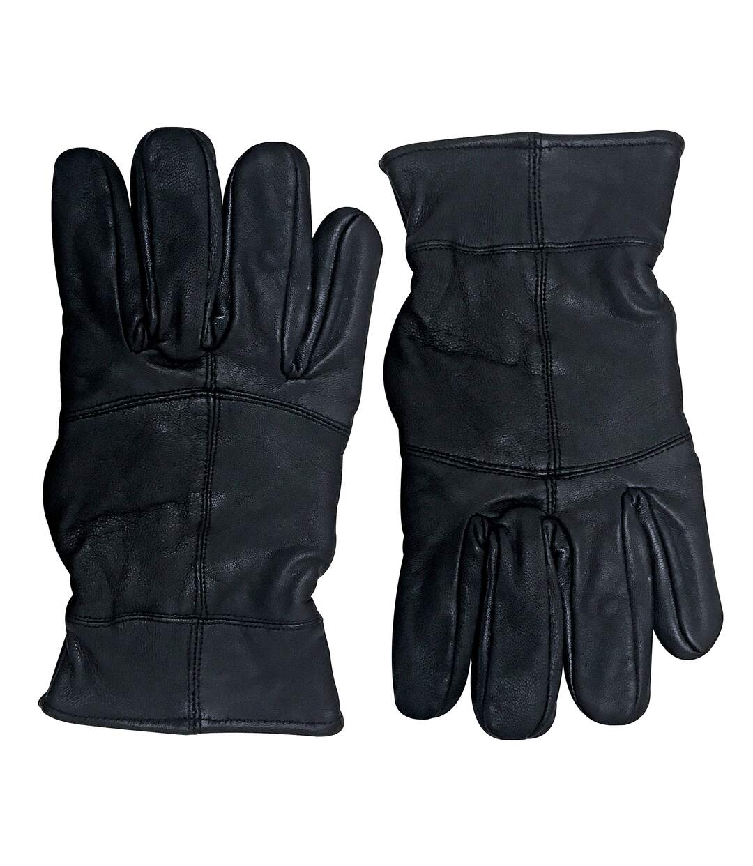 Gants Cuir Thinsulate 3M Doublés Thermiques M/L-4