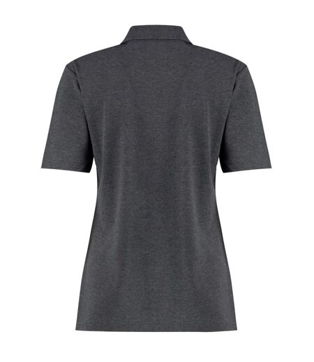 Kustom Kit Womens/Ladies Workforce Regular Polo Shirt (Dark Grey Marl) - UTBC5586
