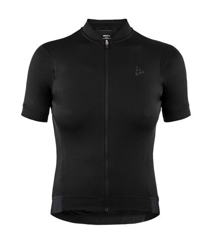 Womens/ladies essence cycling jersey black Craft