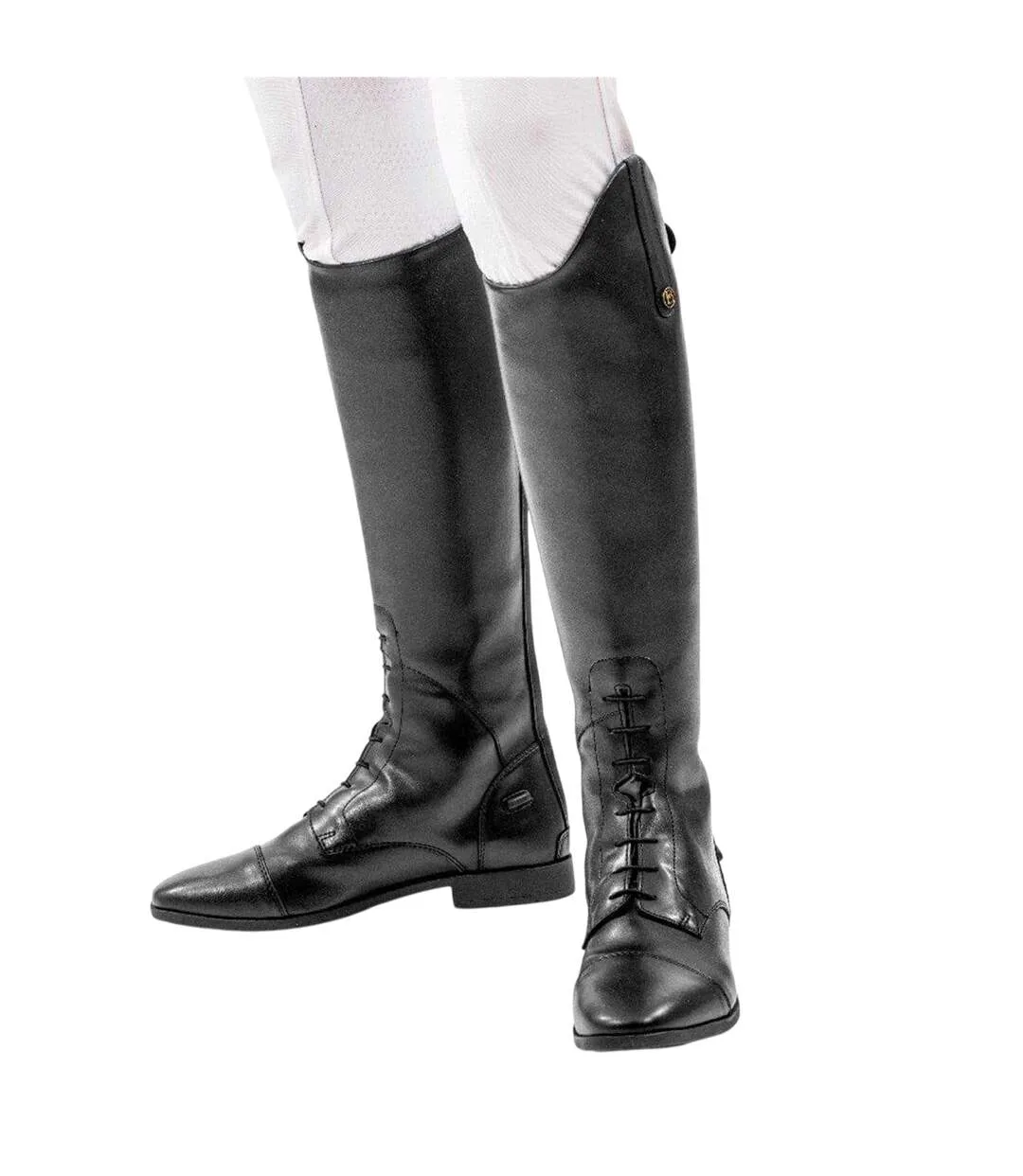 Bottes Hautes D´équitation Albareto Femme Noir Brogini-3
