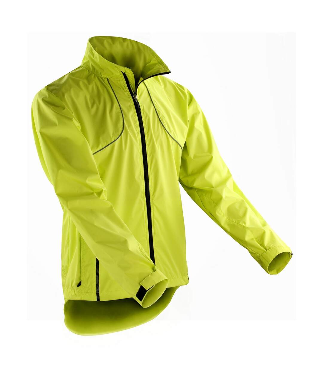 Veste de survêtement crosslite adulte vert clair néon Spiro Spiro