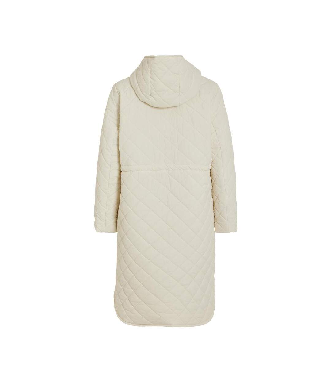 Manteau beige femme vila galia-2