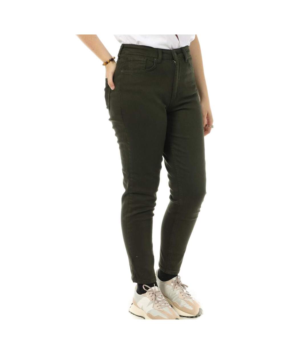 Jean Kaki Femme Only Marina Life - XS-L30-1