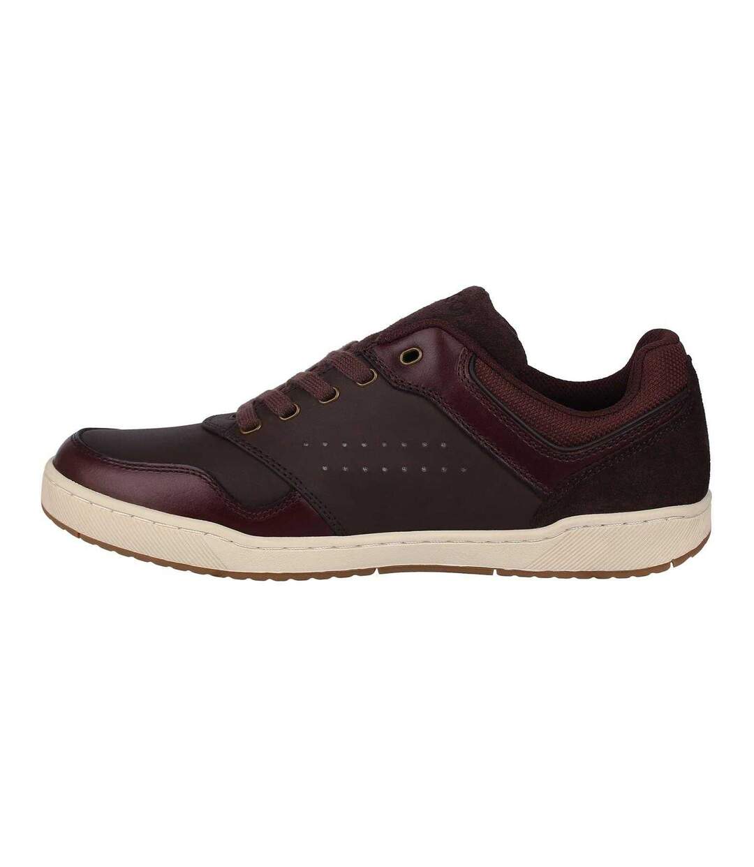 Mens Canary Leather Trainers Brown Kangol-2
