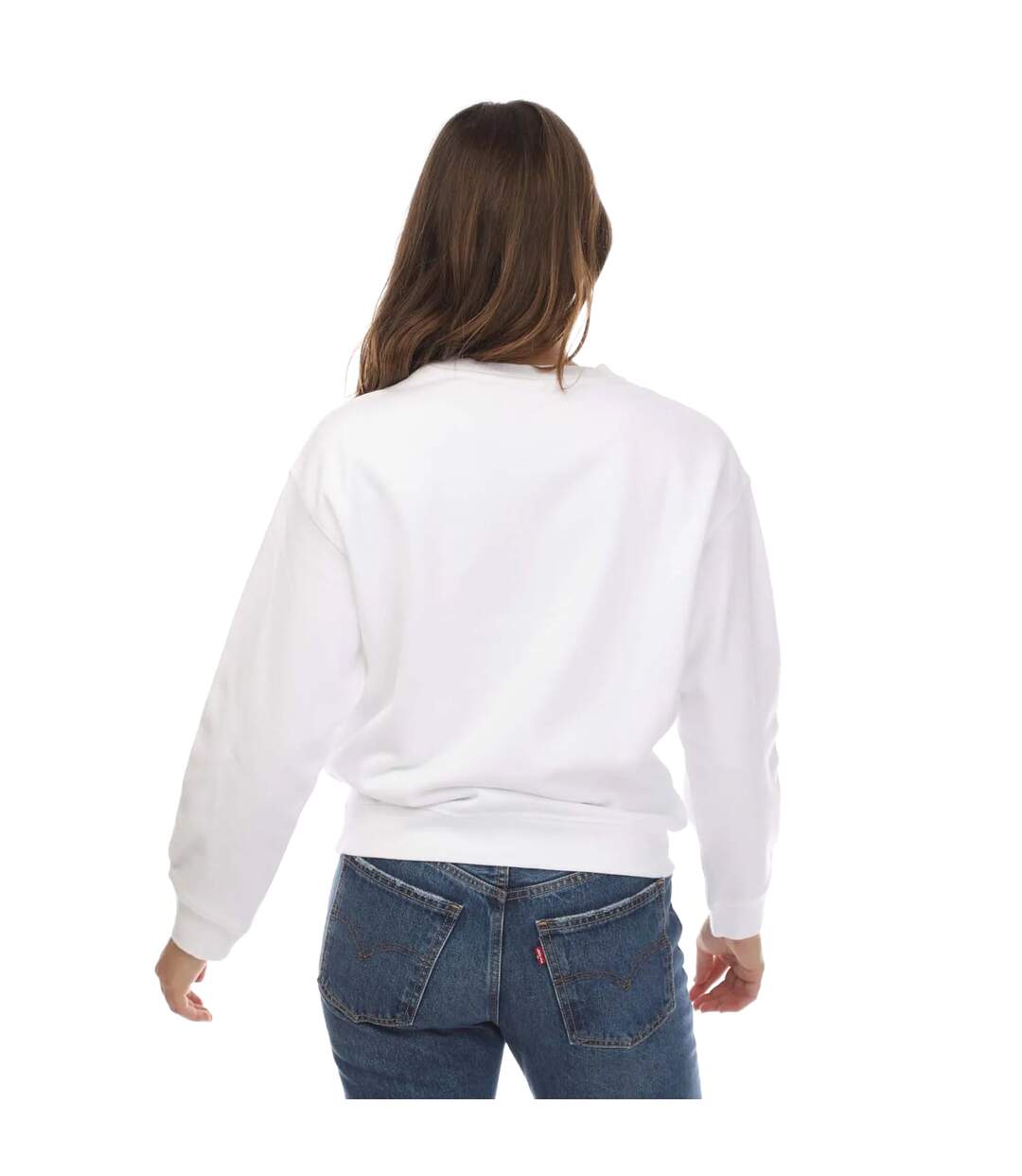 Sweat Femme Blanc Levis-3
