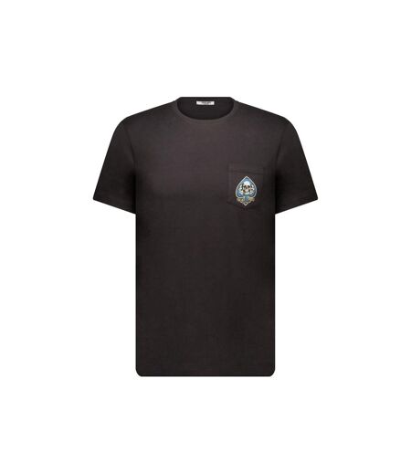 T-shirt manches courtes col rond imprimé rock DICE