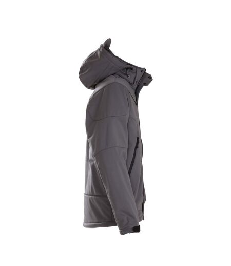 Mens Skeleton Jacket Steel Grey Printer