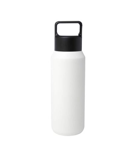 Astra Recycled Stainless Steel 600ml Insulated Water Bottle One Size White Floso