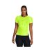Womens/ladies launch elite printed t-shirt yellow Under Armour-3