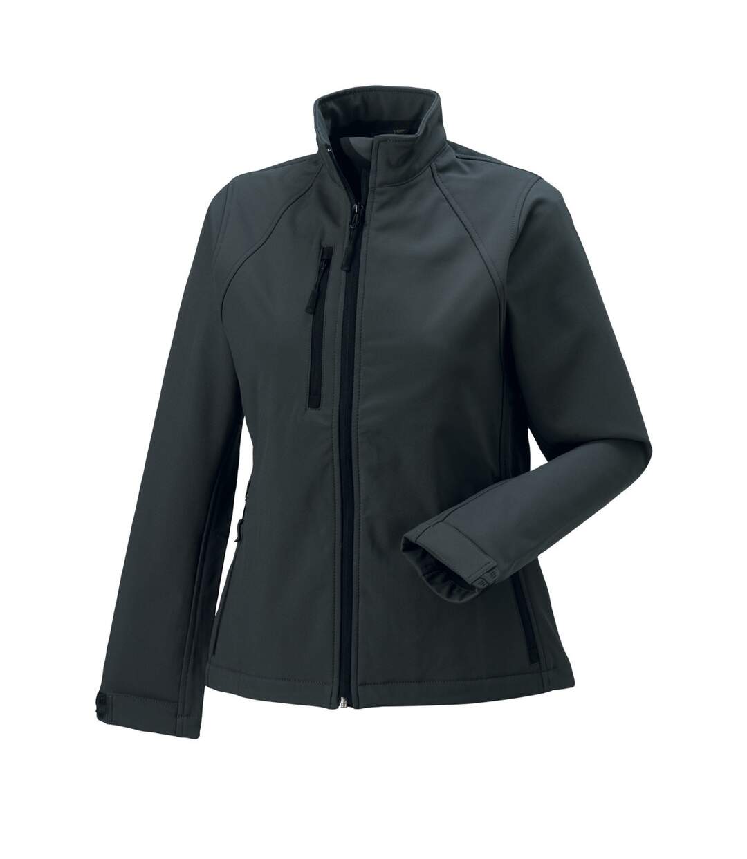 Jerzees Colours Ladies Water Resistant & Windproof Soft Shell Jacket (Titanium) - UTBC561