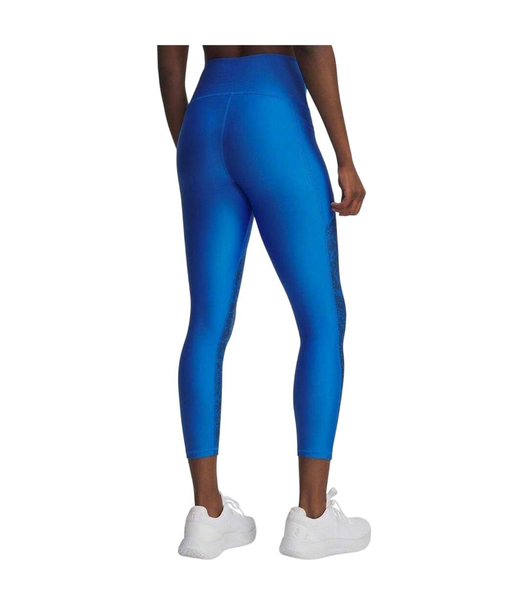 Legging Motif/style À Motifs Tech Femme Turquoise Under Armour-3