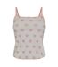 Débardeur Motif/style Cœurs Femme Blanc Skims-1
