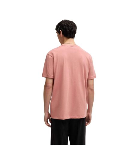 T-shirt Diragolino Homme Rose Hugo