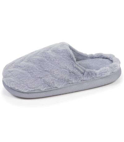 Isotoner Chaussons Mules femme semelle bloup confort