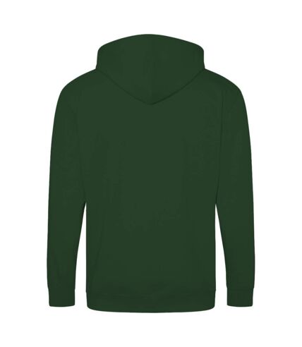 Awdis Plain Mens Hooded Sweatshirt / Hoodie / Zoodie (Forest Green)