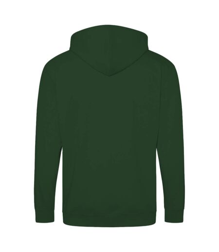 Awdis - Sweatshirt à capuche et fermeture zippée - Homme (Vert forêt) - UTRW180